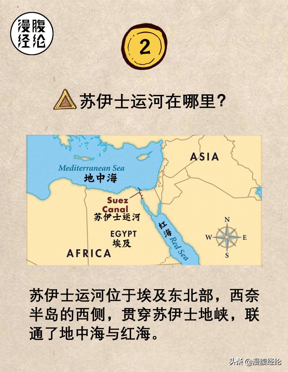苏伊士运河属于哪个国家(苏伊士运河地图)插图1