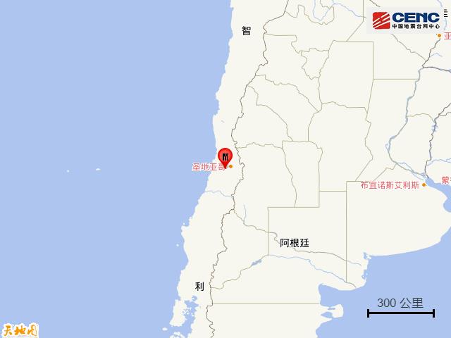 智利发生5.2级大地震(智利北部6月3号发生6.8级大地震)插图