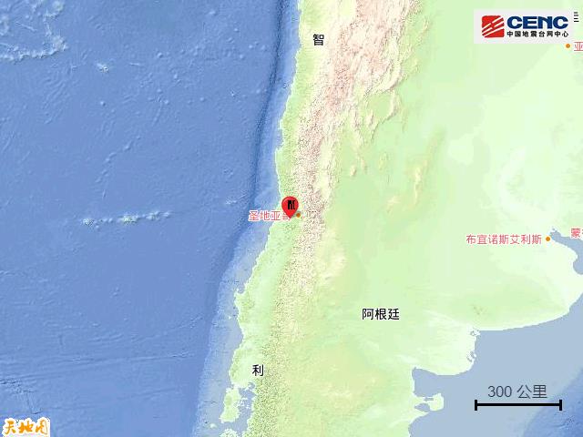 智利发生5.2级大地震(智利北部6月3号发生6.8级大地震)