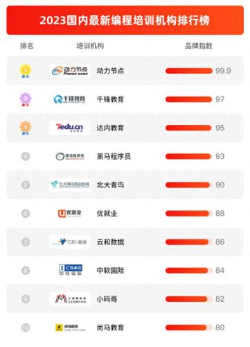 编程教育培训网站排名前十(用python编程的网站)