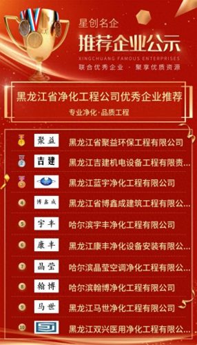 黑龙江洁净工程排名前十(洁净工程排名前十)