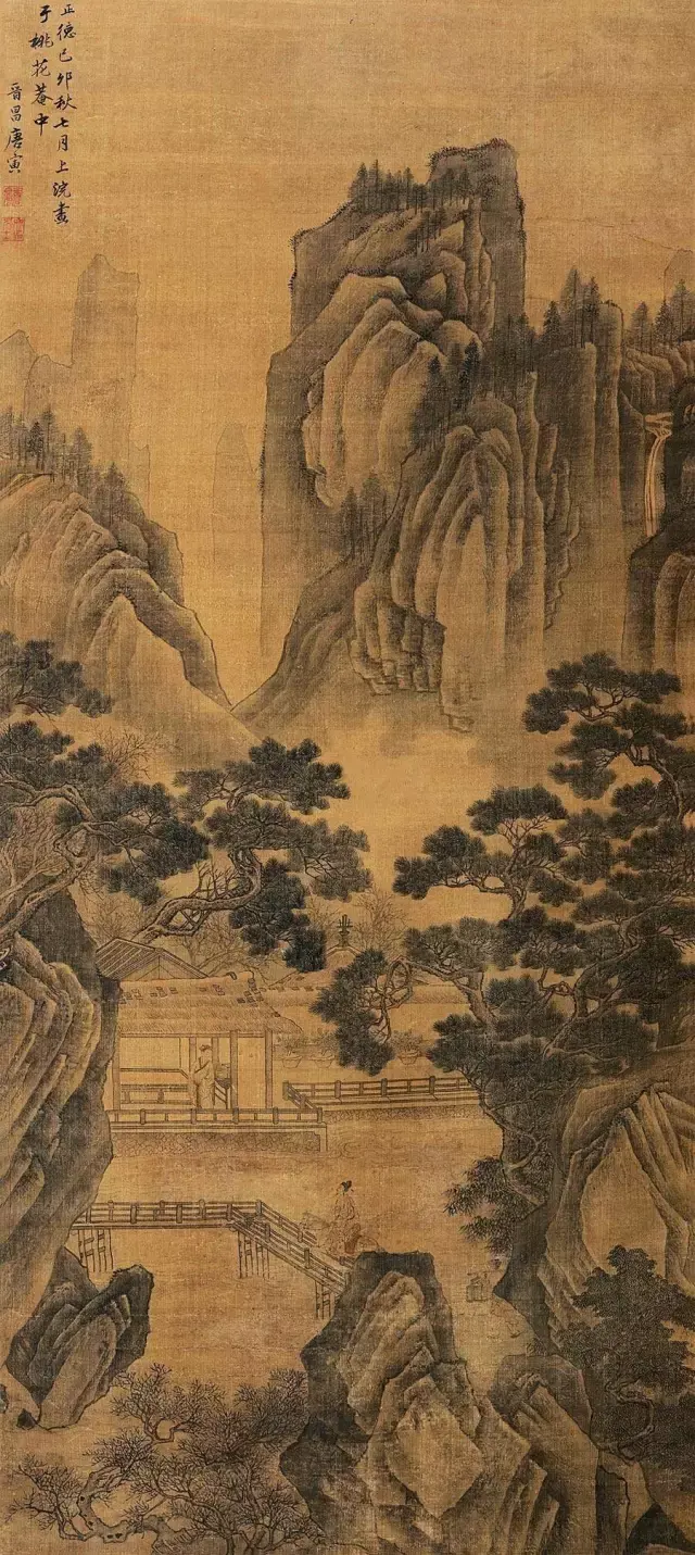 唐寅十大画(中国十大名画是哪十幅画)插图35