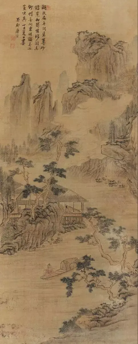 唐寅十大画(中国十大名画是哪十幅画)插图27