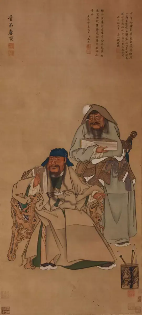 唐寅十大画(中国十大名画是哪十幅画)插图20