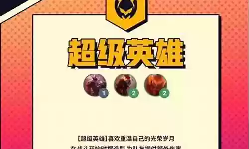 超级英雄推塔阵容搭配插图