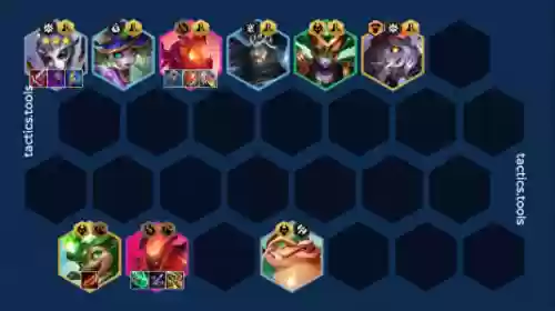 新版阵容推荐(云顶之弈s10最强阵容搭配)插图