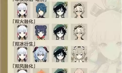 绫华阵容搭配新生