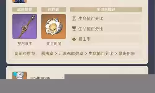 那维莱特水神阵容搭配插图