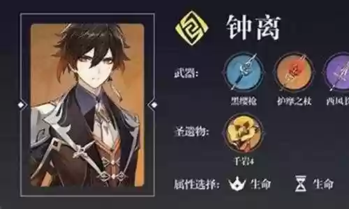 钟离琴怎么搭配阵容最强插图