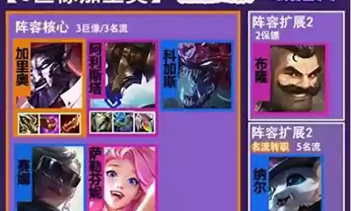 克制3巨像阵容搭配