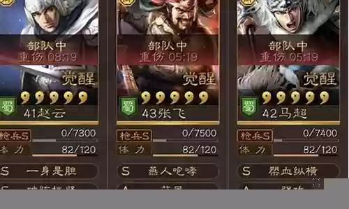 马超赵云最强阵容搭配图插图