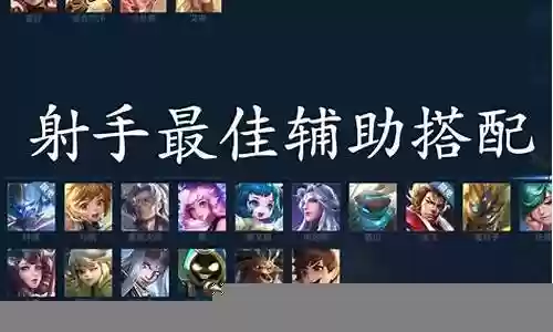 王者荣耀阵容搭配射手男插图