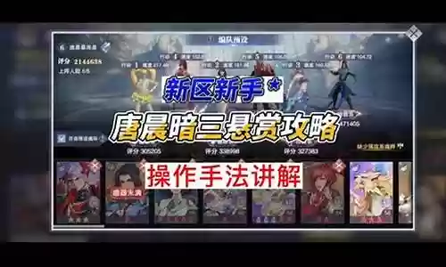 新手暴雨悬赏阵容搭配攻略插图