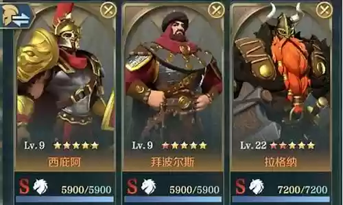 文明与征服阵容搭配模版插图