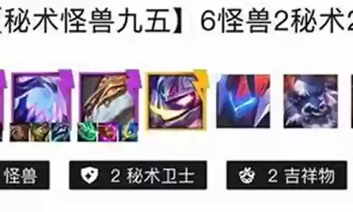 最新六怪兽阵容搭配插图