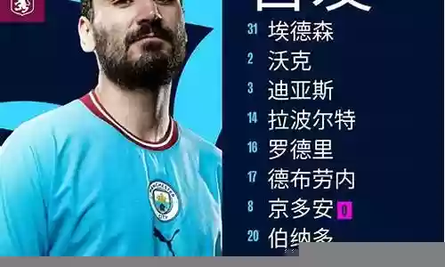 曼城阵容2013插图