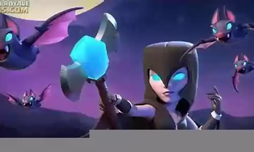 皇室战争暗夜女巫武器插图