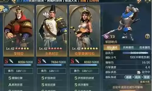 文明与征服后期搭配阵容插图