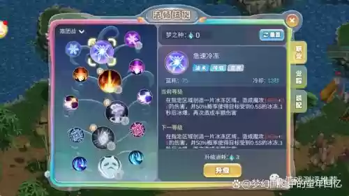 梦幻国度法师技能加点插图