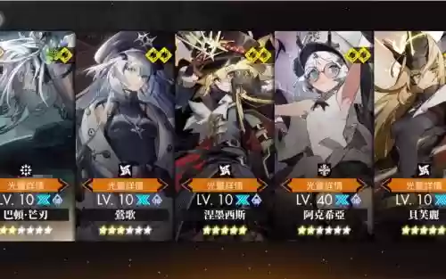 白夜女王阵容插图