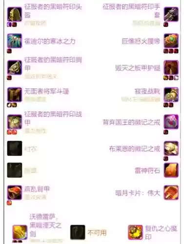 3.35dk装备整理