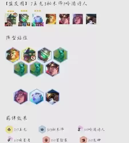玉弈阵容