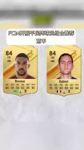 fc24当前阵容和初始阵容