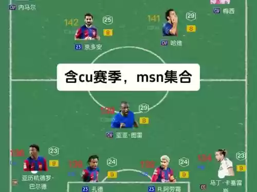 msn全部阵容