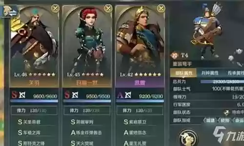 文明与征服凯撒战记阵容搭配
