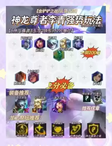 云顶李青阵容插图