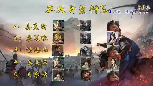 姜关阵容插图