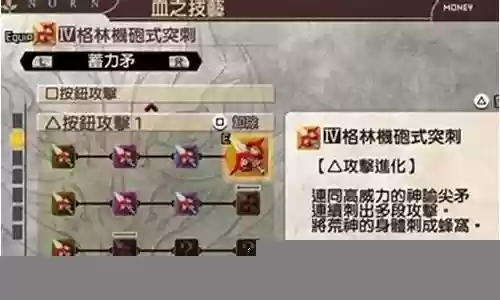 噬神者2矛技能