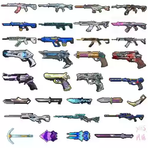 游戏武器画图片大全插图1