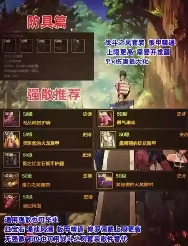 加阿修罗一觉的装备