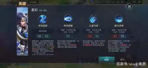 赵云的新技能搭配插图