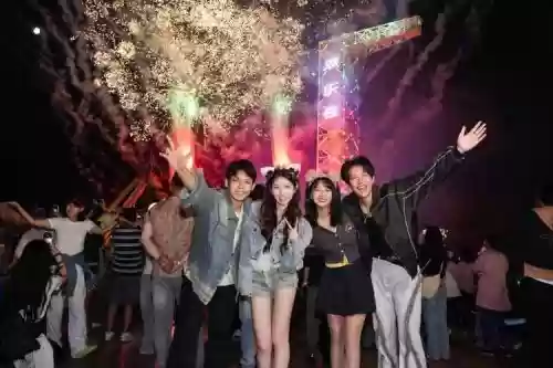 梦幻烟花阵容