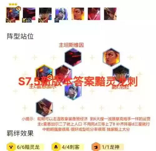 刺客最新阵容插图