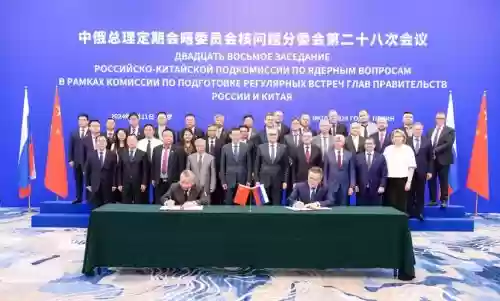 中俄会晤阵容