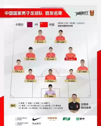 卡塔尔中国阵容插图