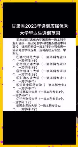 甘肃大学阵容_1插图