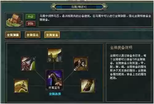 热血三国坐骑装备哪里来的_1插图