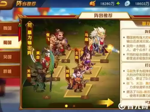 蜀国曹操阵容搭配插图1