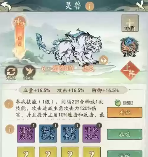 白虎大圣阵容插图