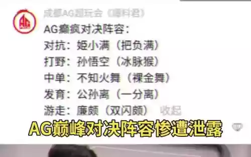 AG阵容泄露插图