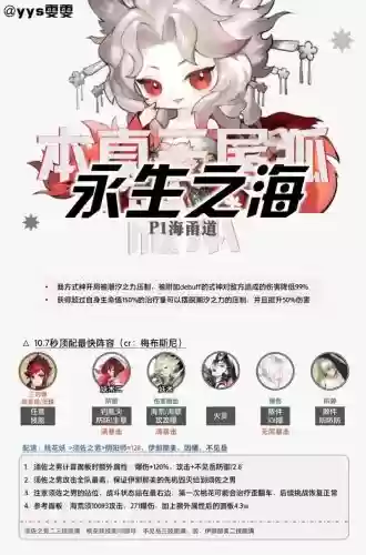 2022永生之海阵容搭配插图