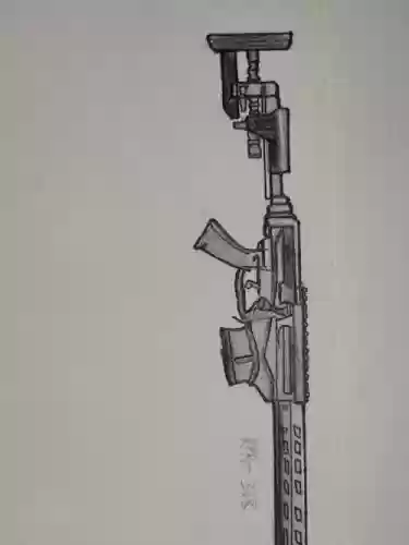 生死狙击手绘武器图片大全，生死狙击画枪的图画刀插图