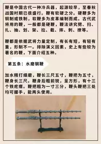 武器鞭子的名称，武器鞭子的名字插图1