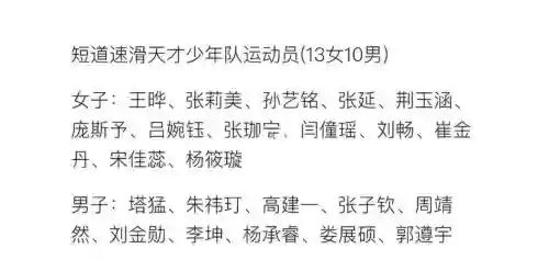 中国短道梦幻阵容搭配，中国短道队插图