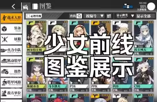 少女前线获得任意人形装备，少女前线人形使用手册插图