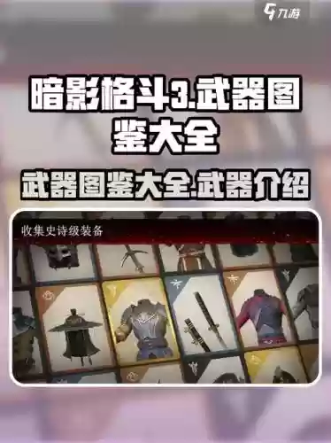 暗影格斗武器图片大全，暗影格斗武器介绍插图